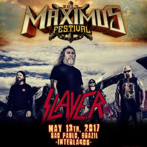 Slayer Maximus Festival 2017 São Paulo