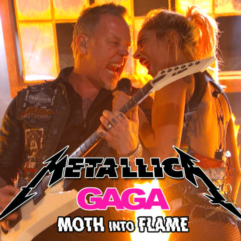 Metallica & Lady Gaga: Vídeo do ensaio com microfones funcionando